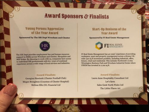 Chamber of Commerce Award Finalist!