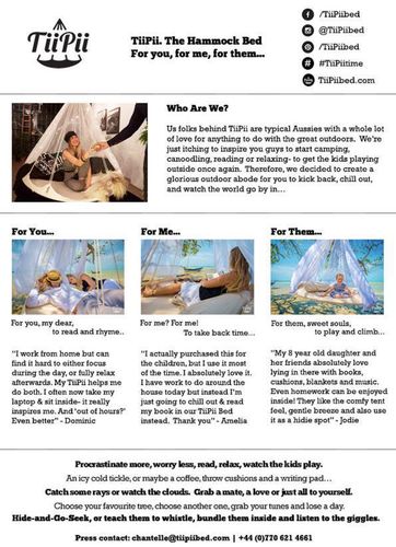 TiiPii Bed Press Release
