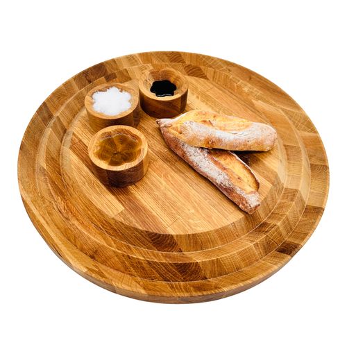 The Round Platter — Everyday Luxury, Beautifully Crafted in FSC Oak. Launching at Top Drawer, Stand E34