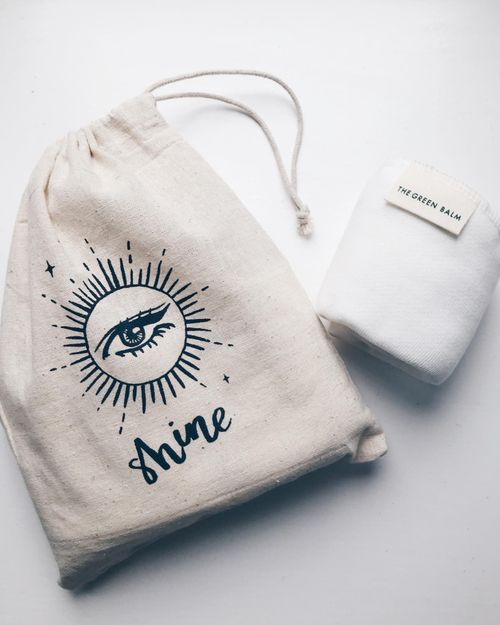 Shine - Trio of bamboo face cloths