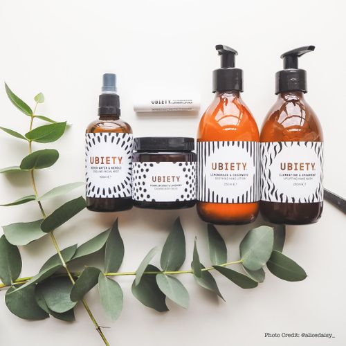 Find Ubiety for wellbeing - natural, ethical, vegan