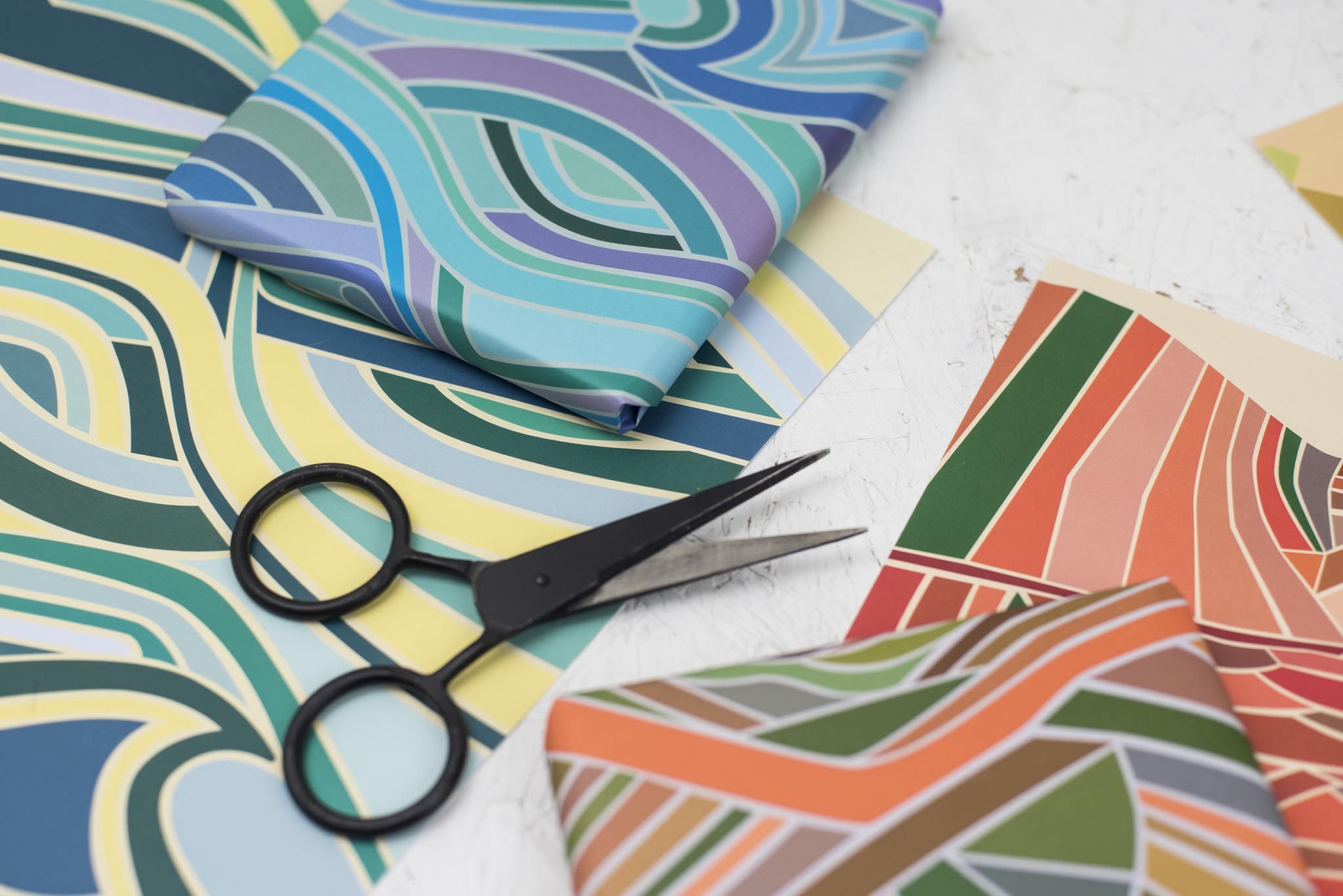 Striking graphics & thoughtfully designed stationery.