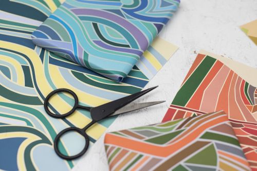 Striking graphics & thoughtfully designed stationery.