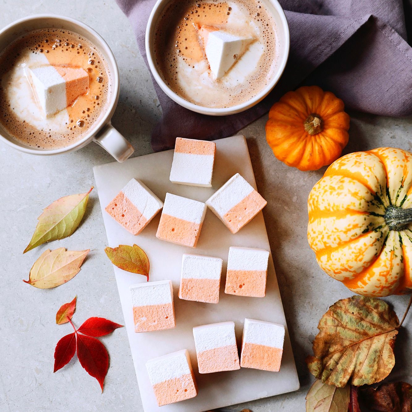 Pumpkin Spice Marshmallows
