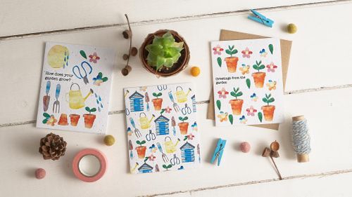 Plant the card and watch it grow!