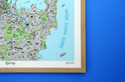Sydney Mapped by Jenni Sparks
