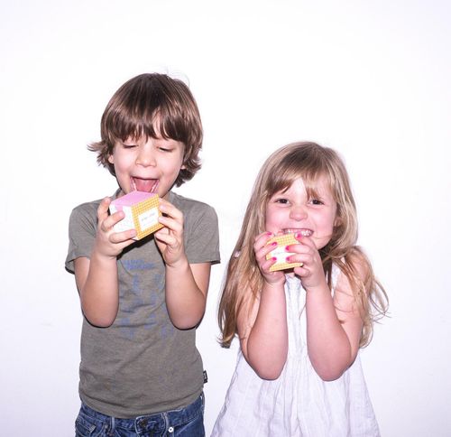 Introducing PLAYin CHOC: a little box of chocolate, a toy and lots of joy.