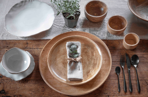 Style a simple indoor tabletop with Garden Trading