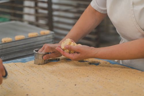 Shortbread House - inside the bakery