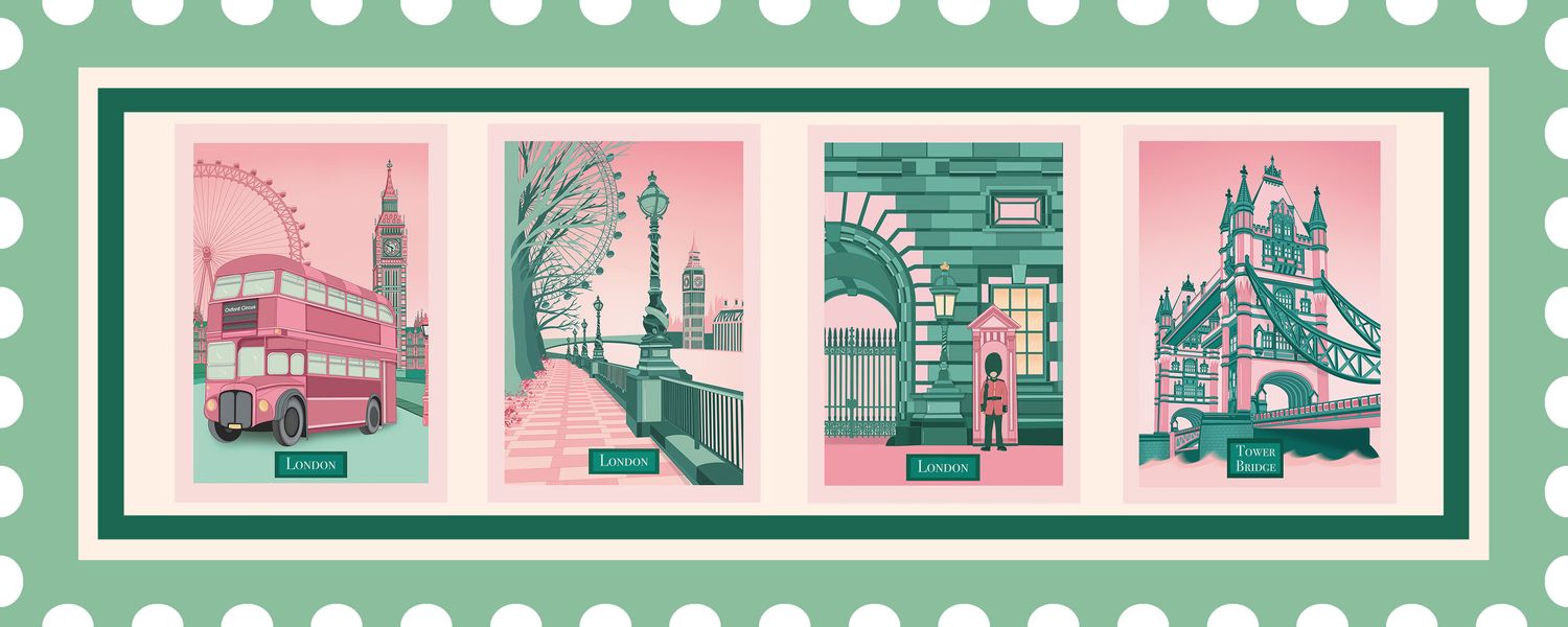 Pink and Mint Design