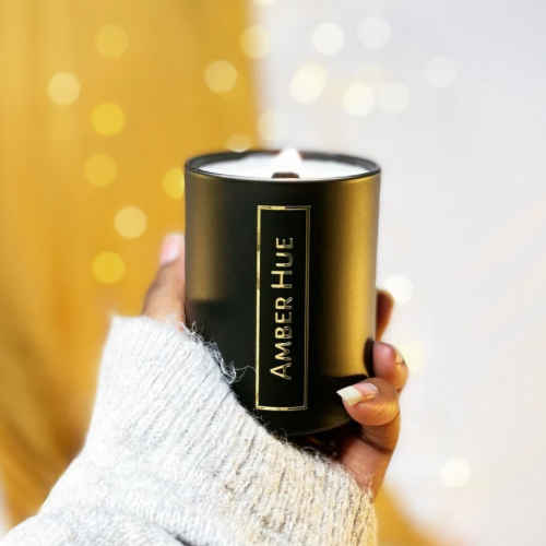 Amber Hue Candles