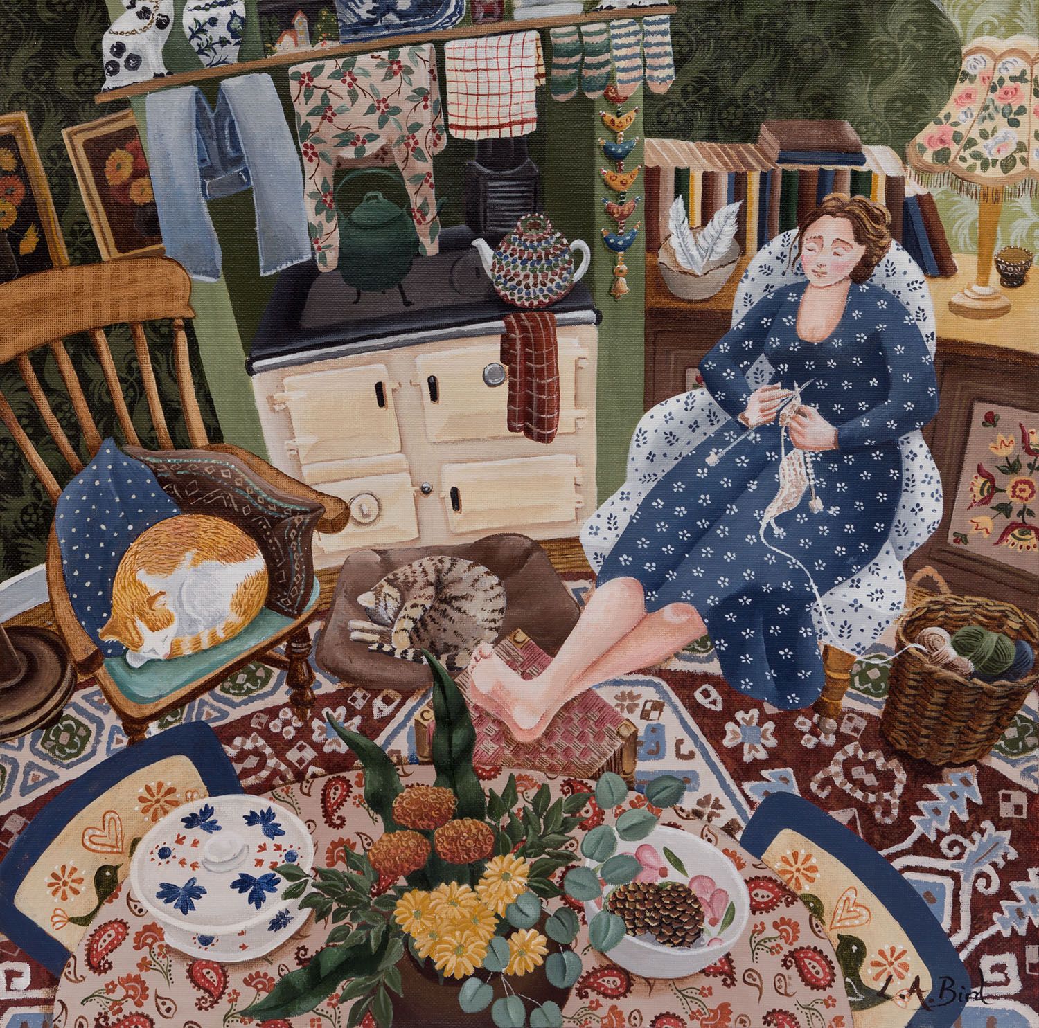 Cover image - Lucy Almey Bird Art