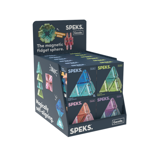 *New* Speks Geode. - The Magnetic Fidget Chrome