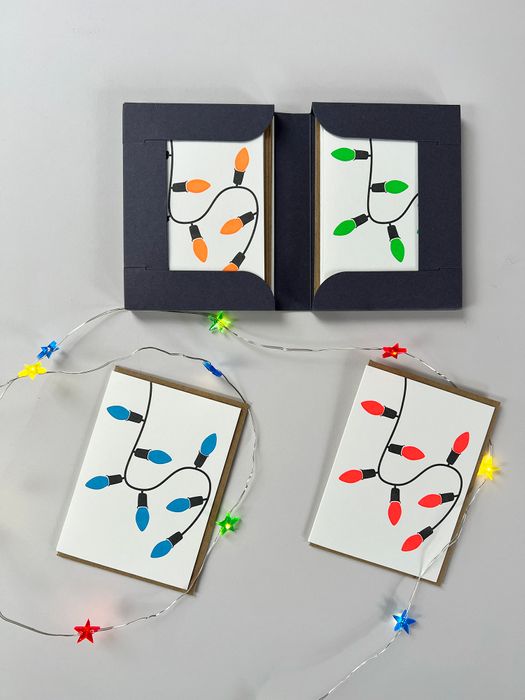 Letterpress Christmas cards