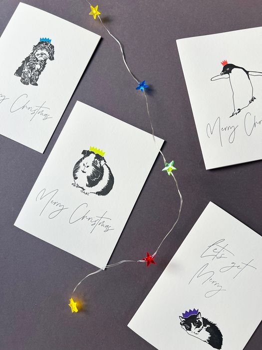 Letterpress Christmas cards