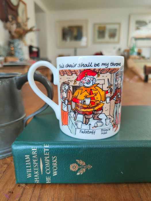 Shakespeare-themed Bone China Mugs