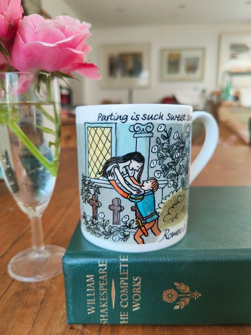 Shakespeare-themed Bone China Mugs