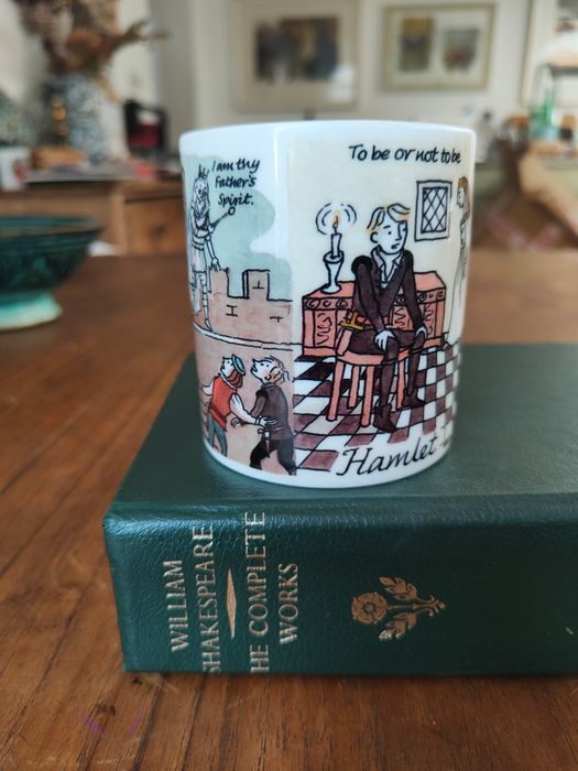 Shakespeare-themed Bone China Mugs