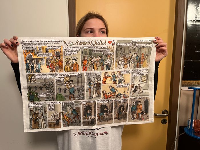 Shakespeare-themed Tea Towels