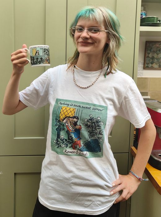 Shakespeare-themed tee-shirts