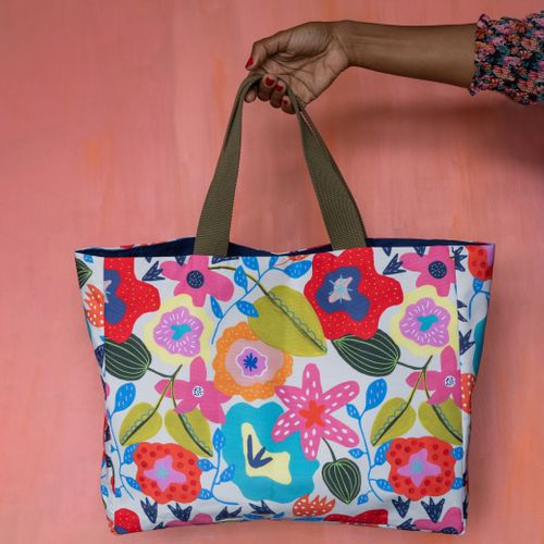 Midsummer Large Tote Bag Made in the UK