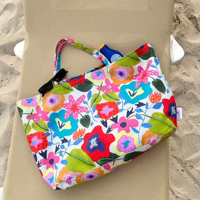 Midsummer Beach Bag Made in UK
