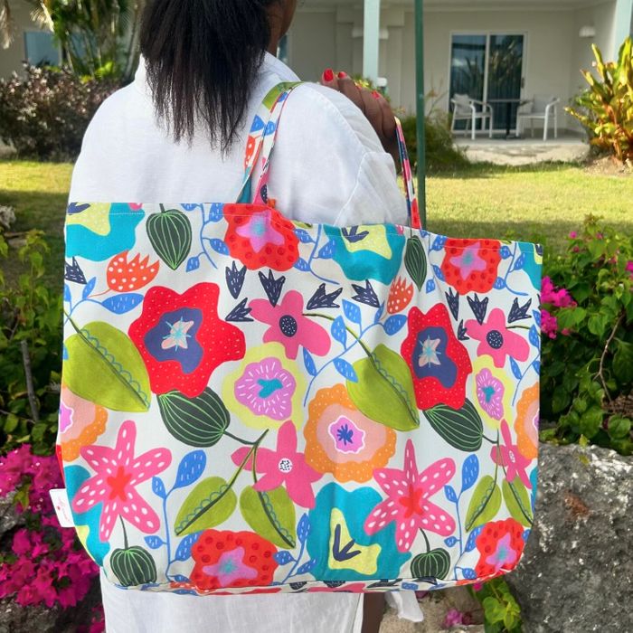 Midsummer Beach Bag Made in UK