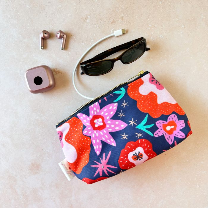 Candy Small Makeup Bag Made in the UK