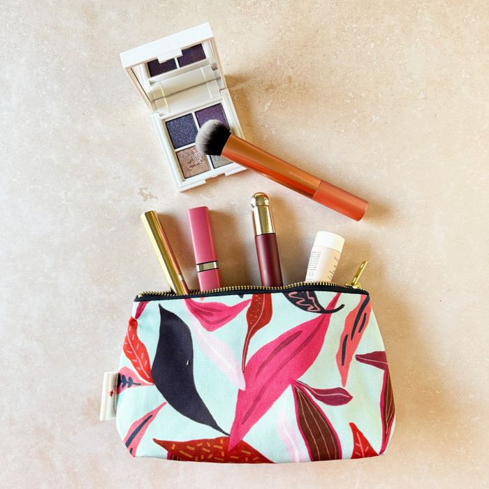 Palm Lily Small Makeup Bag Made in the UK