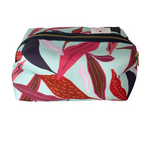 Palm Lily Large Makeup Bag Made in the UK