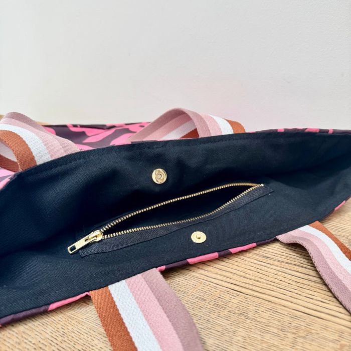 Sakura Pink Large Tote Bag Made in the UK