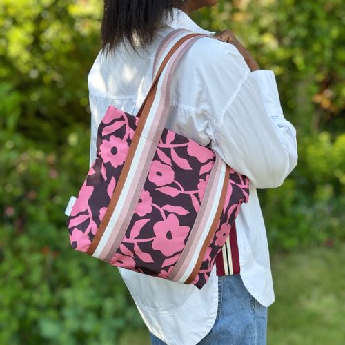 Sakura Pink Small Tote Bag Made in the UK