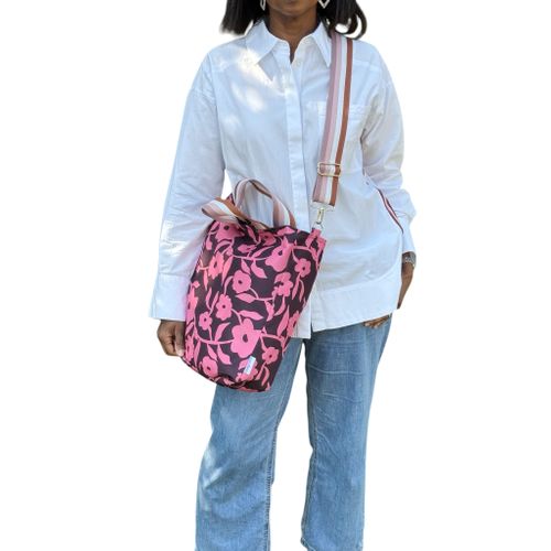 Sakura Pink Cross Body Bag Made in the UK