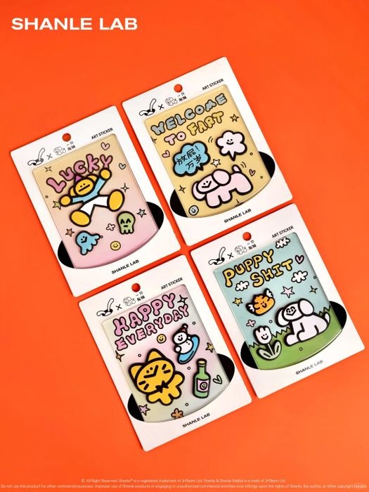 Dirty Monkey Featured Sticker Series