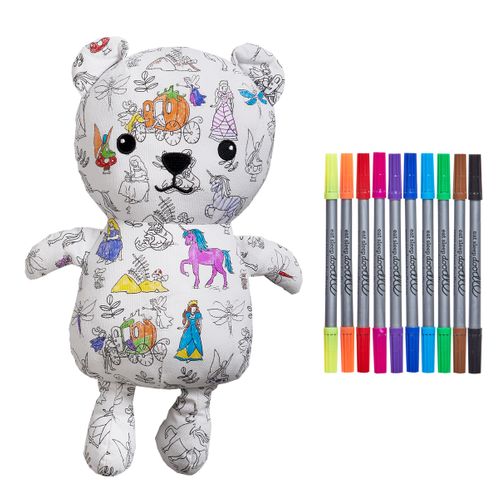 Colour-in Fairytale Artie Bear™