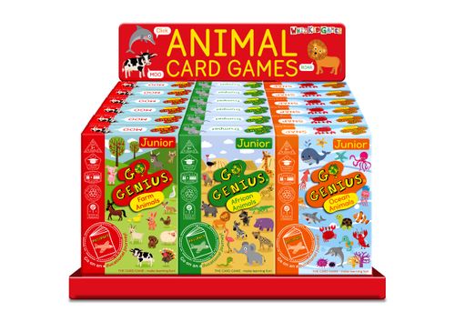 Go Genius Junior Animal Card Games