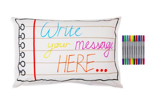 Colour-in Pillowcase – Doodle Notebook