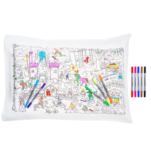 Colour-in Pillowcase – Fairytales & Legends