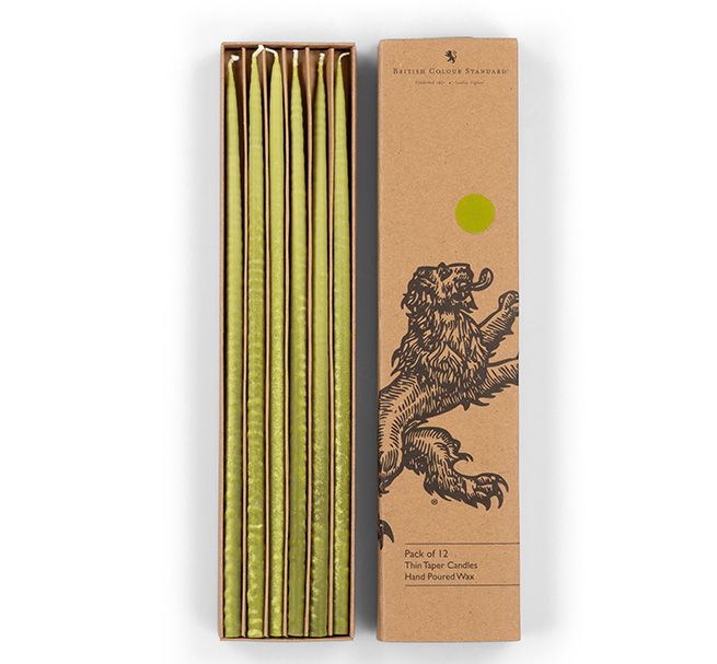 Thin Tall Colourful Eco Candles