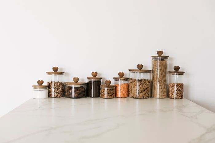 Glass jars