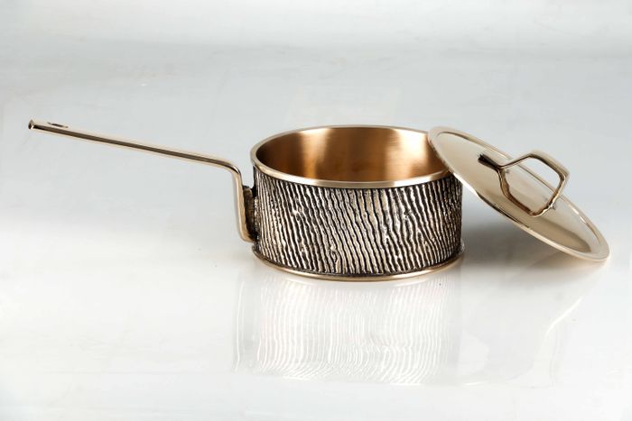 Kansa Bronze Ayurvedic Saucepan | Aurum