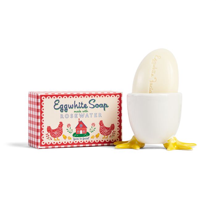 Eggwhite & Rosewater Facial Soap