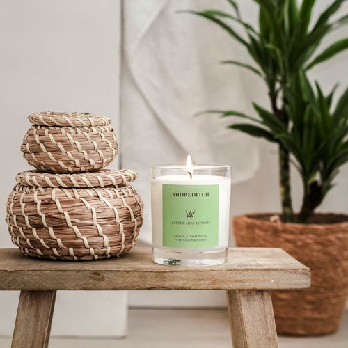 Little Miss London SHOREDITCH Candle Musk, Vanilla & Tobacco 210g