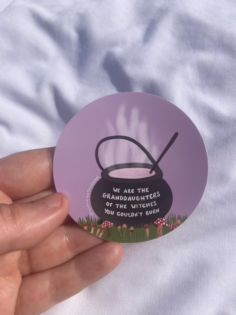 Witches sticker