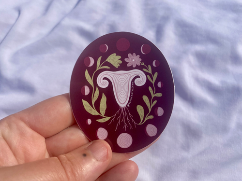 Womb sticker