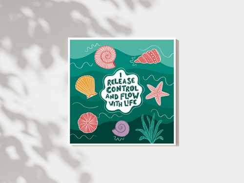 Release control print