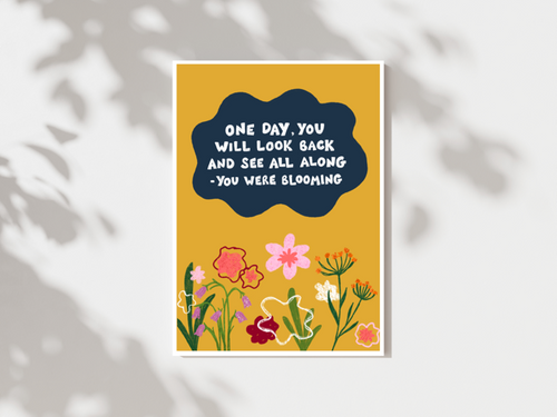 Blooming print