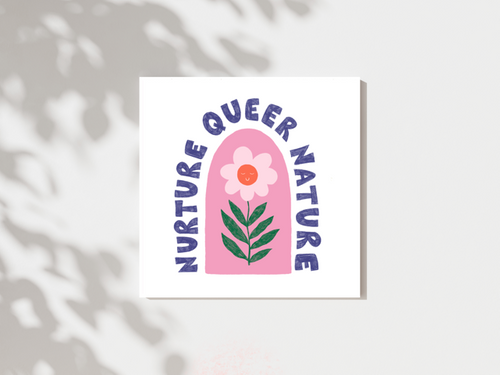 Nurture queer nature print