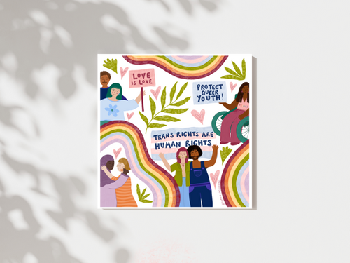 Queer activists print