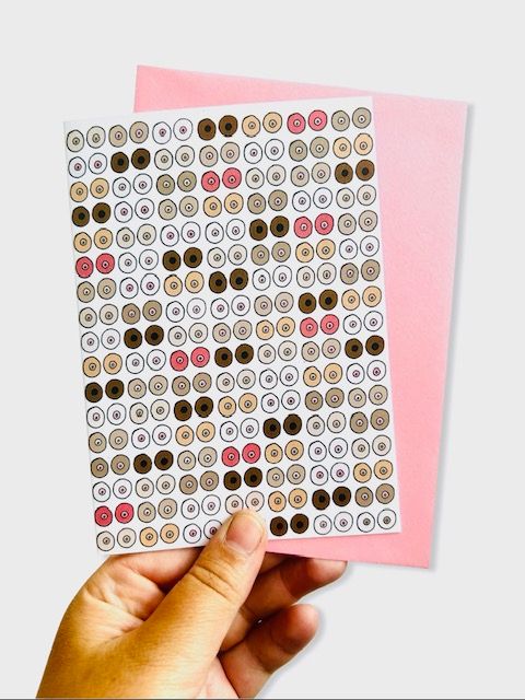 Boobs of the World Greeting Card